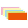 150GSM 5 Farben Mixed Cardboard Dividers mit 2 Löchern